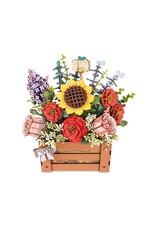 ROBOTIME ROETW02H 	ROBOTIME WOODEN FLOWER BOX - WOOD BLOOM CRAFT