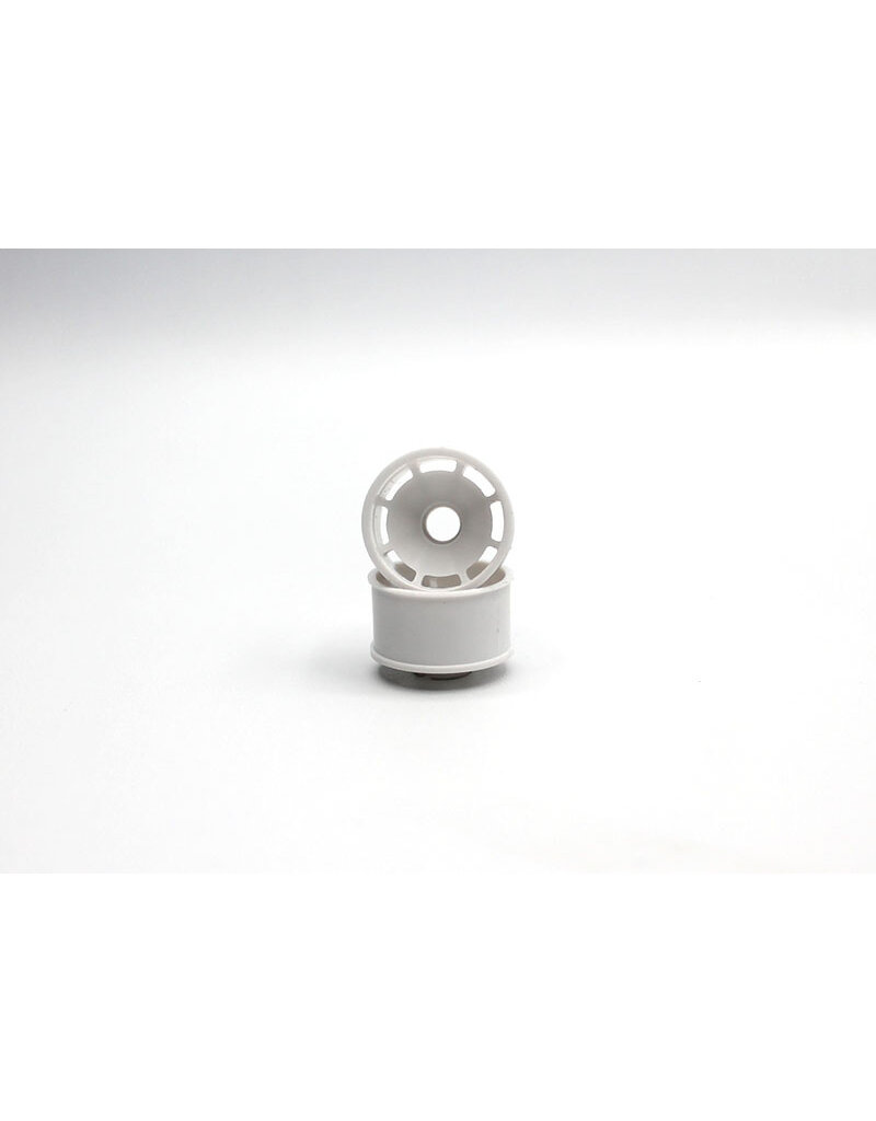 REFLEX RACING REF RX600R3W SPEED DISH WHEEL REAR 11MM WHEELS 3MM OFFSET: WHITE (2)