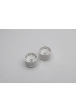 REFLEX RACING REF RX600R3W SPEED DISH WHEEL REAR 11MM WHEELS 3MM OFFSET: WHITE (2)