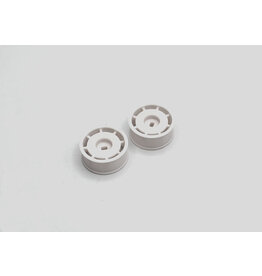 REFLEX RACING REF RX607F125W FLAT DISH AWD WHEEL F+1.25 WHITE