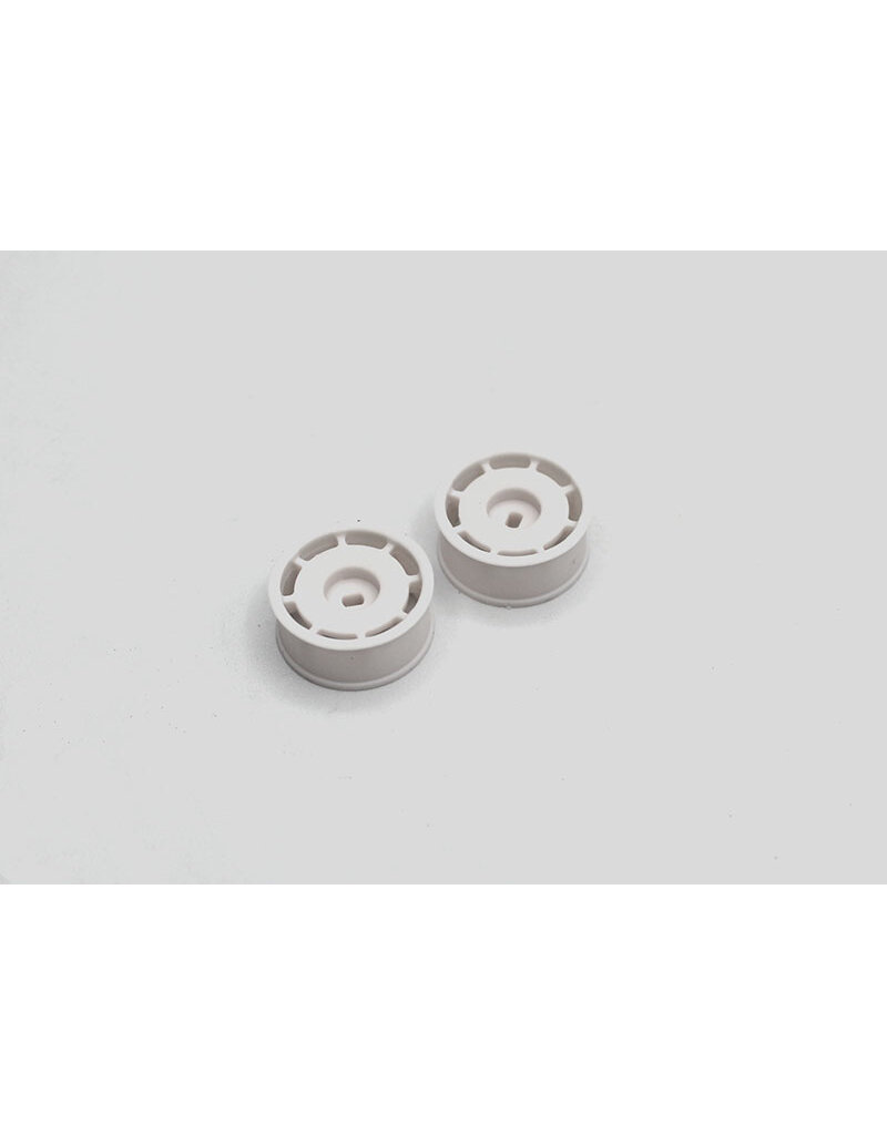 REFLEX RACING REF RX607F125W FLAT DISH AWD WHEEL F+1.25 WHITE