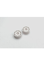 REFLEX RACING REF RX607R125W FLAT DISH AWD REAR WHEELS 1.25 OFFSET: WHITE (2)