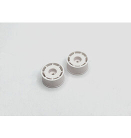 REFLEX RACING REF RX607R125W FLAT DISH AWD REAR WHEELS 1.25 OFFSET: WHITE (2)