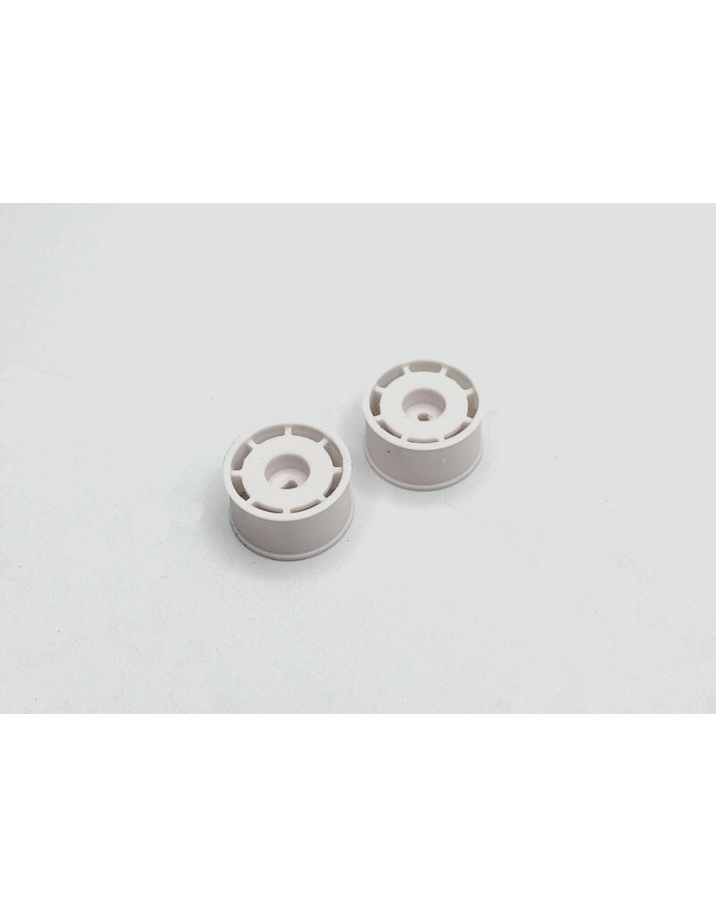 REFLEX RACING REF RX607R125W FLAT DISH AWD REAR WHEELS 1.25 OFFSET: WHITE (2)