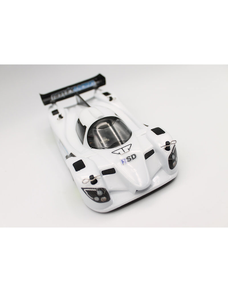 RADBODY RAD001 LUMPY LMP3 WITH FIN 1/28 LEXAN BODY: CLEAR