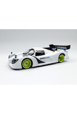 RADBODY RAD001 LUMPY LMP3 WITH FIN 1/28 LEXAN BODY: CLEAR