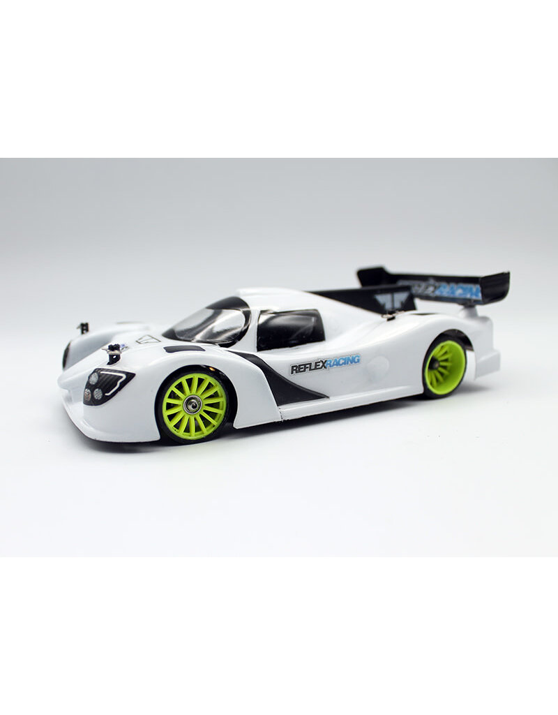 RADBODY REF RAD001 LUMPY LMP3 WITH FIN 1/28 LEXAN BODY: CLEAR