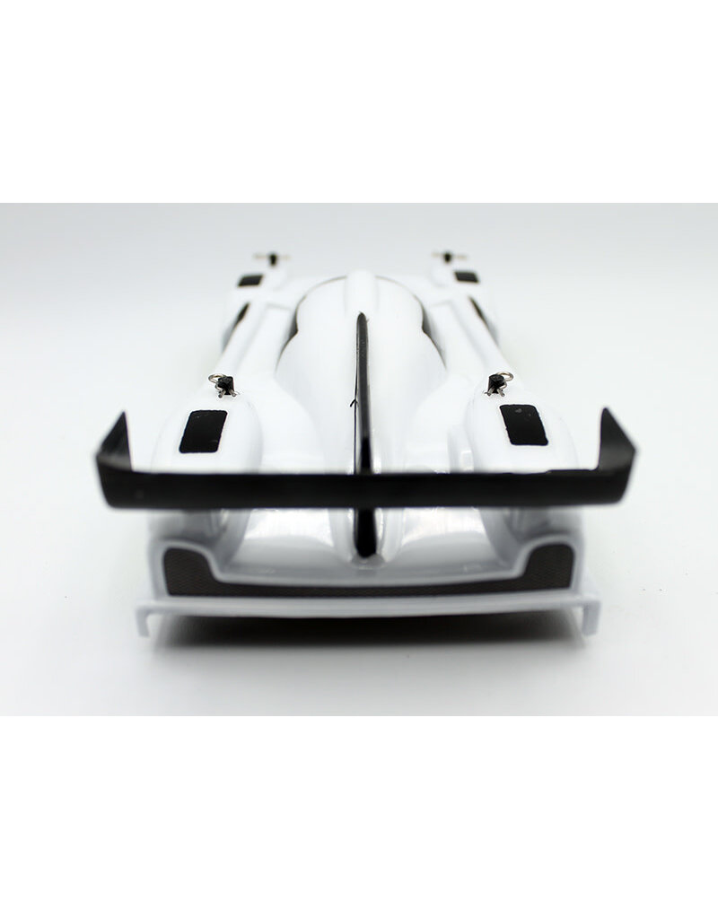 RADBODY RAD001 LUMPY LMP3 WITH FIN 1/28 LEXAN BODY: CLEAR