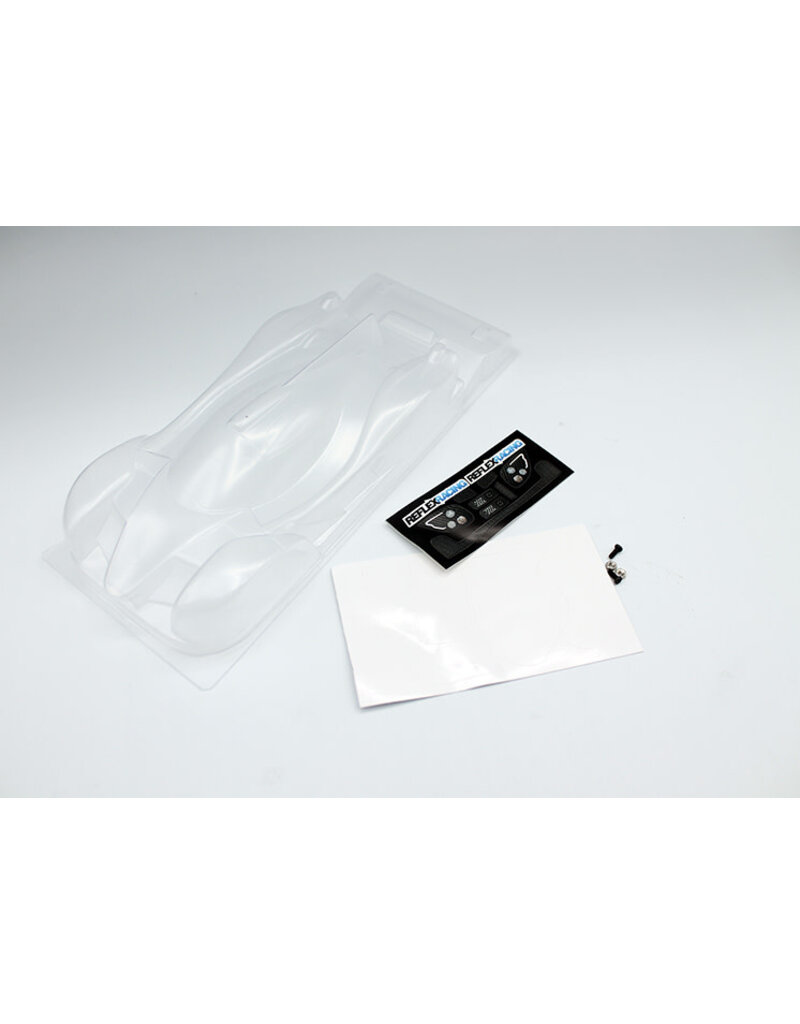 RADBODY RAD001 LUMPY LMP3 WITH FIN 1/28 LEXAN BODY: CLEAR