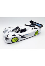 RADBODY REF RAD001 LUMPY LMP3 WITH FIN 1/28 LEXAN BODY: CLEAR