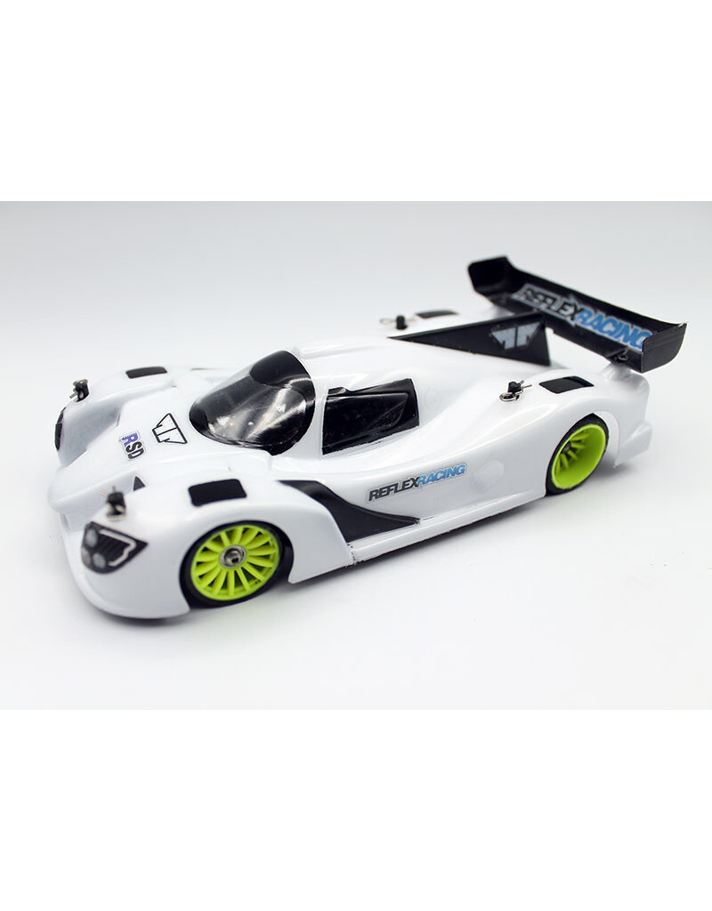 RADBODY RAD001 LUMPY LMP3 WITH FIN 1/28 LEXAN BODY: CLEAR