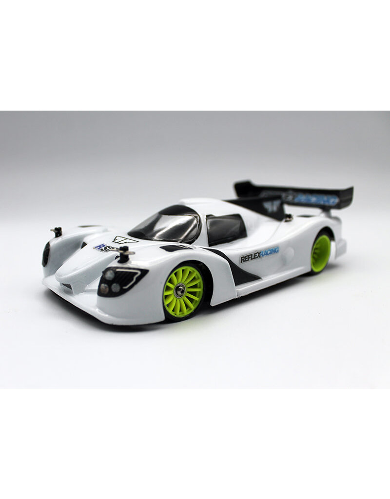 RADBODY RAD001 LUMPY LMP3 WITH FIN 1/28 LEXAN BODY: CLEAR