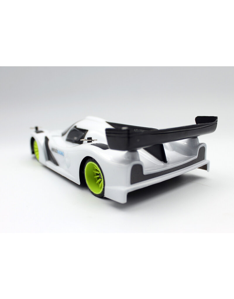 RADBODY REF RAD001 LUMPY LMP3 WITH FIN 1/28 LEXAN BODY: CLEAR