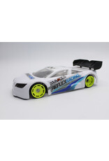 REFLEX RACING REFRX600F1Y SPEED DISH WHEEL FRONT +1 OFFSET YELLOW