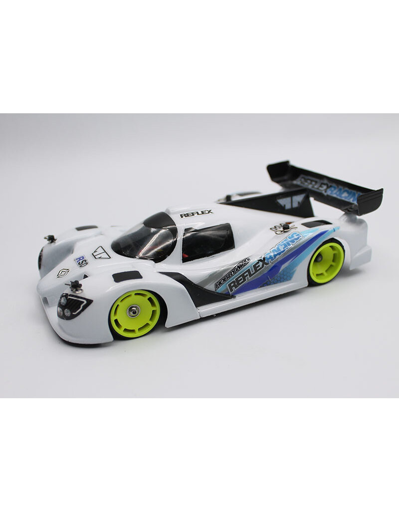 REFLEX RACING REFRX600F1Y SPEED DISH WHEEL FRONT +1 OFFSET YELLOW