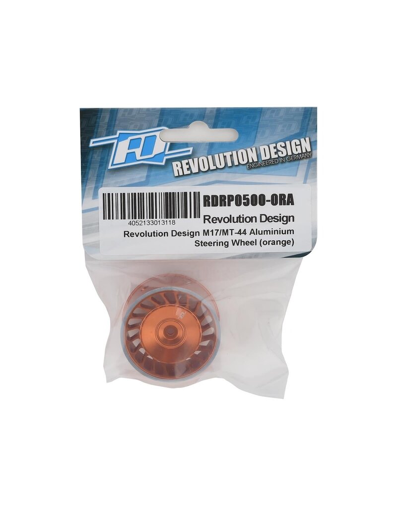 RDRP0500-ORA SANWA M17/MT-44 ALUMINUM STEERING WHEEL (ORANGE)