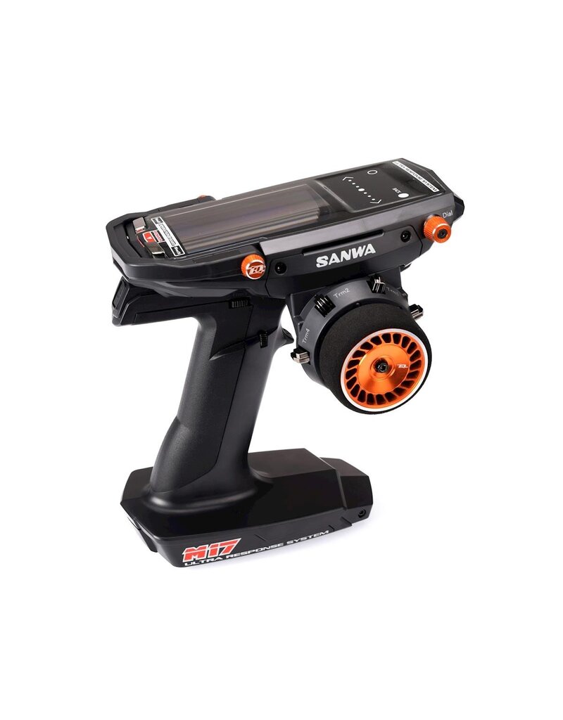 RDRP0500-ORA SANWA M17/MT-44 ALUMINUM STEERING WHEEL (ORANGE)