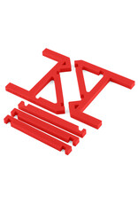 WEBSTER MODS WMICSR  ICHARGER POWER SUPPLY & CHARGER STAND (RED) (FITS: DX6, DX8, 308, 406, 358, 456)