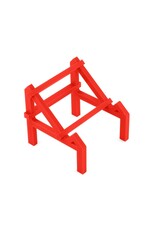 WEBSTER MODS WMICSR  ICHARGER POWER SUPPLY & CHARGER STAND (RED) (FITS: DX6, DX8, 308, 406, 358, 456)