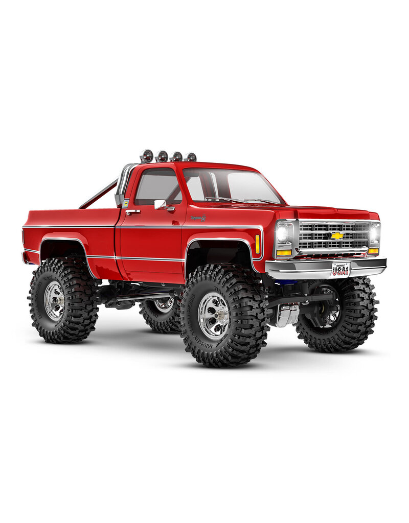 TRAXXAS TRA97064-1-RED 1/18 TRX-4M CHEVROLET K10 HIGH TRAIL EDITION: RED