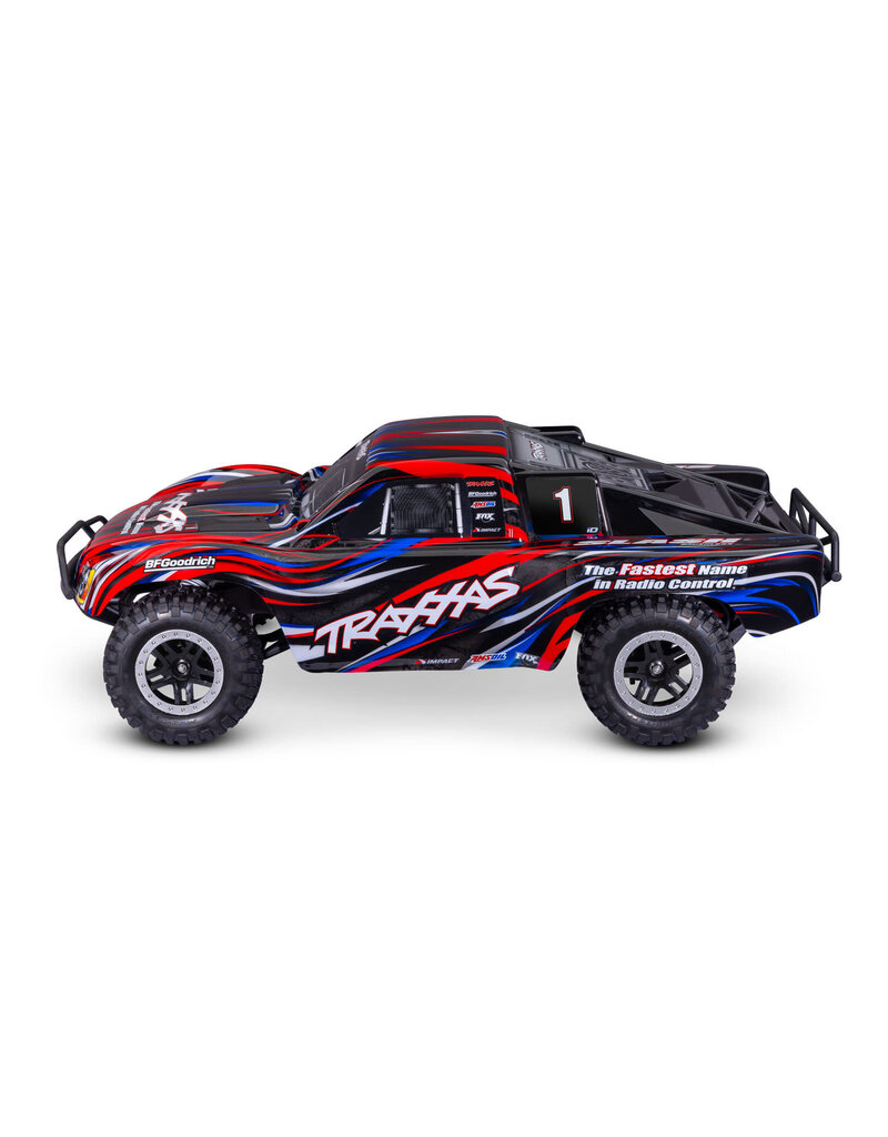 TRAXXAS TRA58334-4-RED SLASH 2WD BL-2S HD: RED