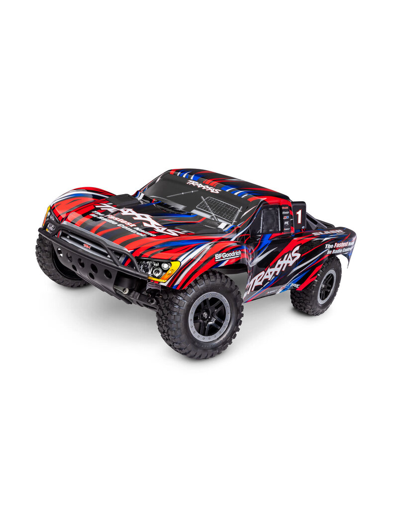 TRAXXAS TRA58334-4-RED SLASH 2WD BL-2S HD