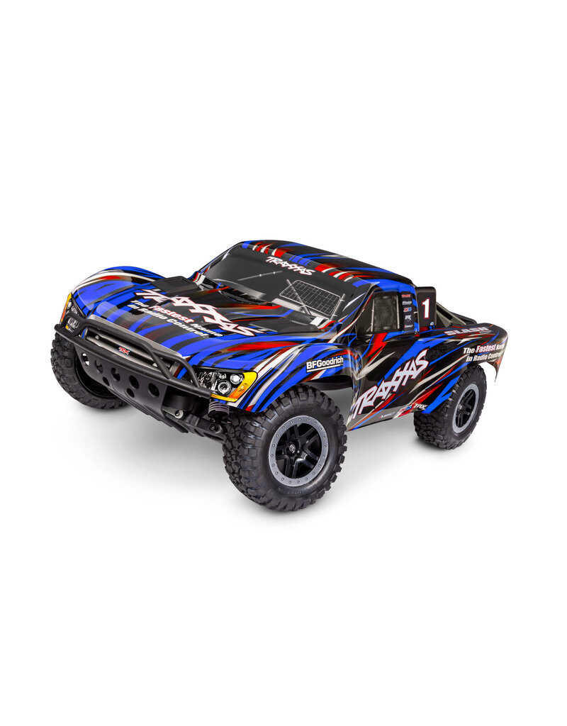 TRAXXAS TRA58334-4-BLUE SLASH 2WD BL-2S HD: BLUE