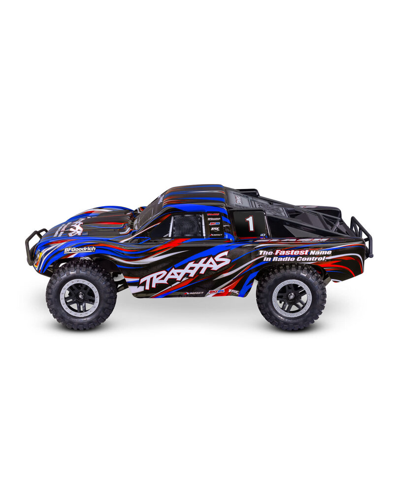 TRAXXAS TRA58334-4-BLUE SLASH 2WD BL-2S HD: BLUE