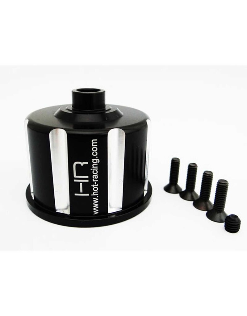 HOT RACING HRADBL11C ALUMINUM DIFFERENTIAL HOUSING CASE FOR DBXL, DBXL-E