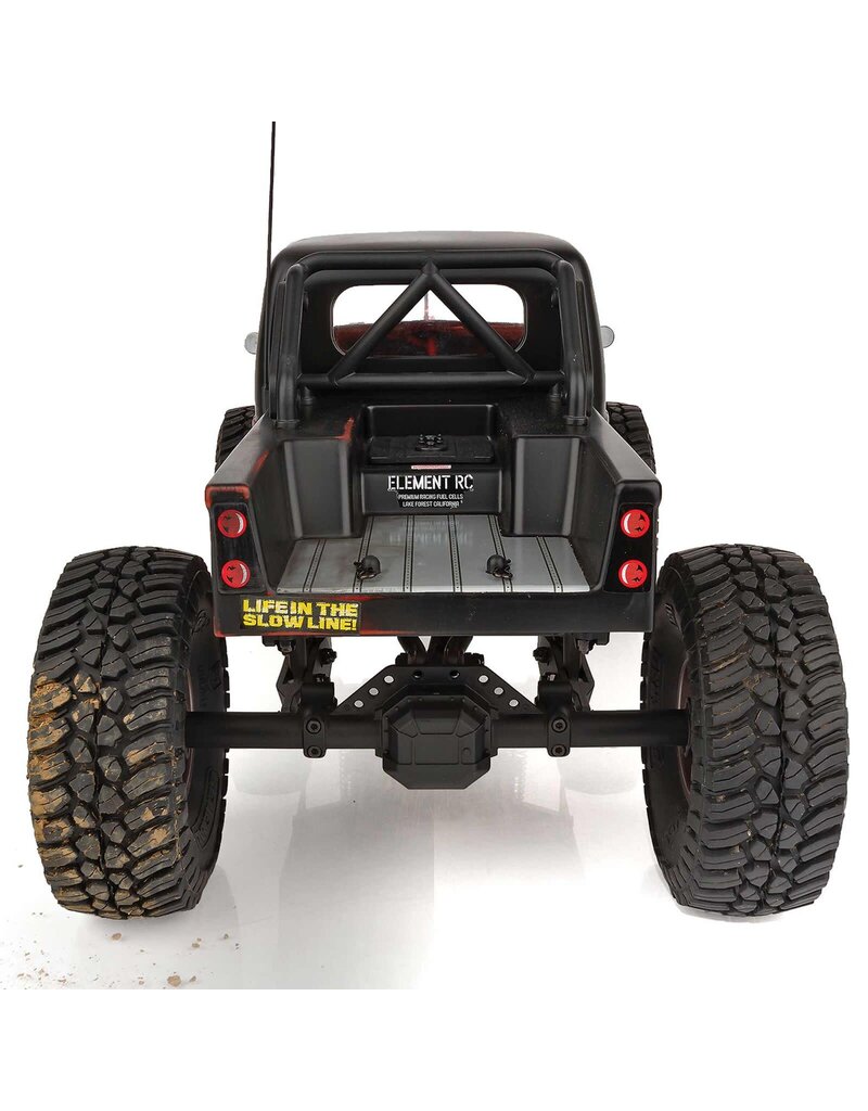 ASC40122 ENDURO ECTO TRAIL TRUCK RTR: BLACK