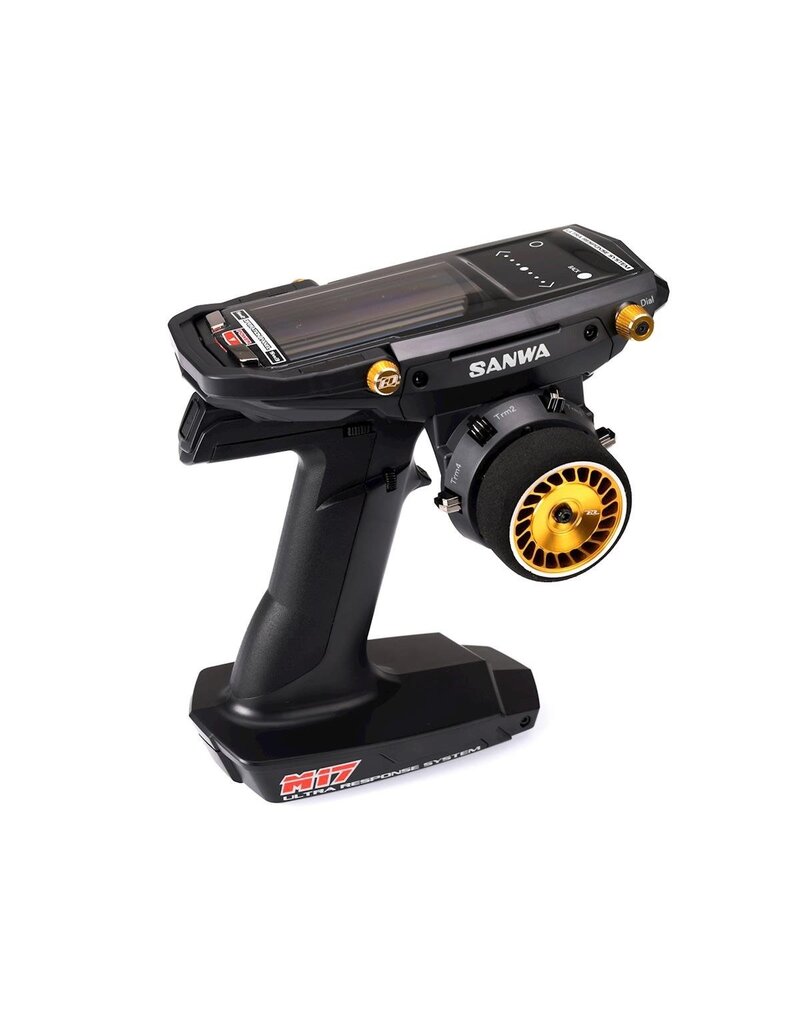 RDRP0500-GLD SANWA M17/MT-44 ALUMINUM STEERING WHEEL: GOLD