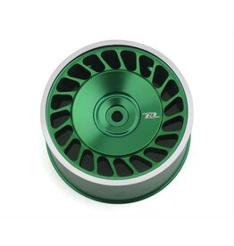 RDRP0500-GRE SANWA M17/MT-44 ALUMINUM STEERING WHEEL: GREEN