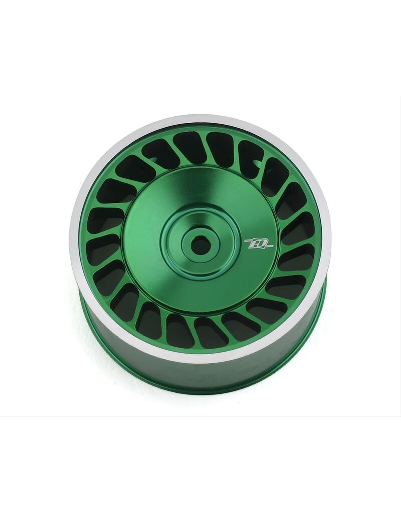 RDRP0500-GRE SANWA M17/MT-44 ALUMINUM STEERING WHEEL: GREEN
