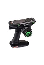 RDRP0500-GRE SANWA M17/MT-44 ALUMINUM STEERING WHEEL: GREEN