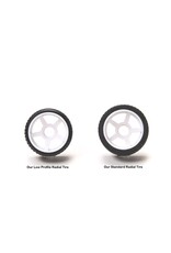 PN RACING KEN PNKSM730 MINI-Z KS-M COMPOUND RCP LOW PROFILE RADIAL 14MM TIRE MEDIUM