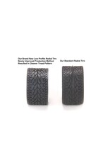 PN RACING KEN PNKSM730 MINI-Z KS-M COMPOUND RCP LOW PROFILE RADIAL 14MM TIRE MEDIUM