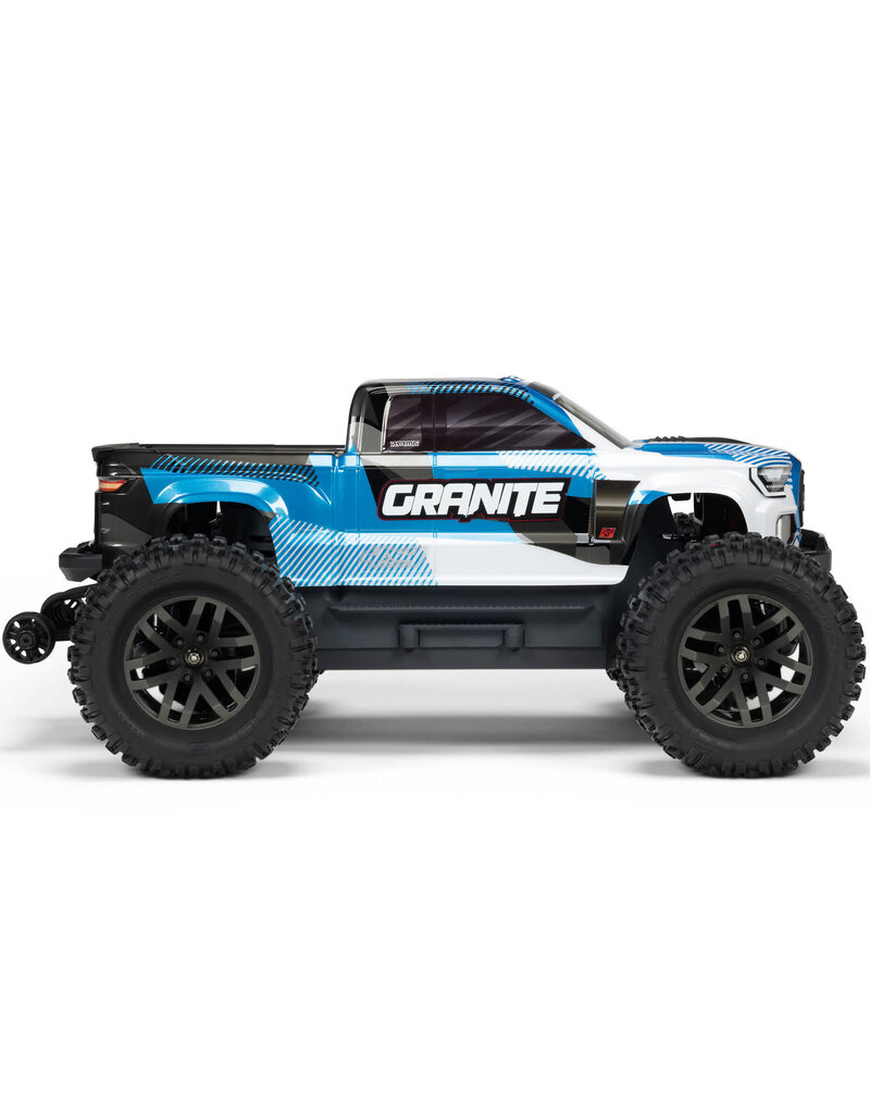 ARRMA ARA4302V4T1 1/10 GRANITE 4X4 223S BLX BRUSHLESS MONSTER TRUCK RTR WITH DSC: BLUE