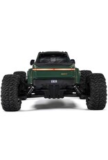 ARRMA ARA4312V4T2 1/10 BIG ROCK 4X4 223S BLX BRUSHLESS STREET TRUCK RTR WITH DSC: GREEN