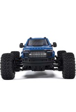 ARRMA ARA4312V4T3 1/10 BIG ROCK 4X4 223S BLX BRUSHLESS STREET TRUCK RTR WITH DSC: BLUE