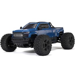 ARRMA ARA4312V4T3 1/10 BIG ROCK 4X4 223S BLX BRUSHLESS STREET TRUCK RTR WITH DSC: BLUE