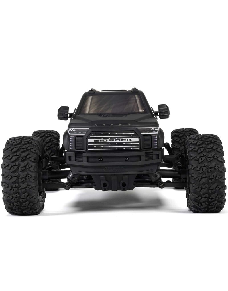 ARRMA ARA4312V4T1 1/10 BIG ROCK 4X4 223S BLX BRUSHLESS STREET TRUCK RTR WITH DSC: BLACK