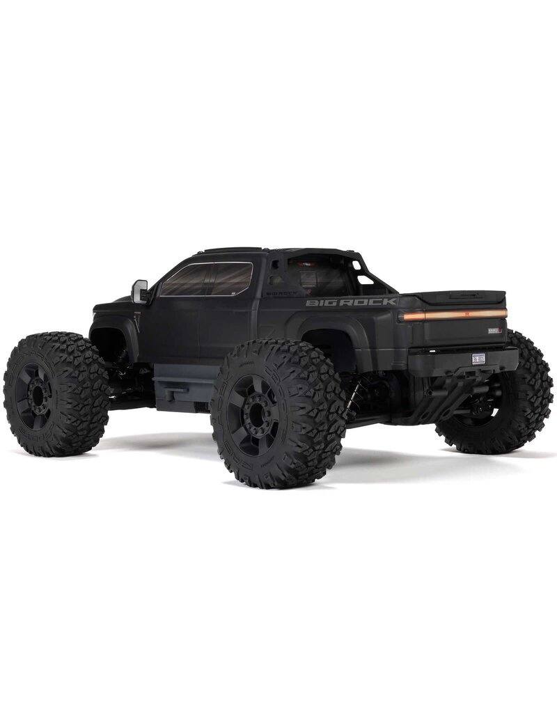ARRMA ARA4312V4T1 1/10 BIG ROCK 4X4 223S BLX BRUSHLESS STREET TRUCK RTR WITH DSC: BLACK