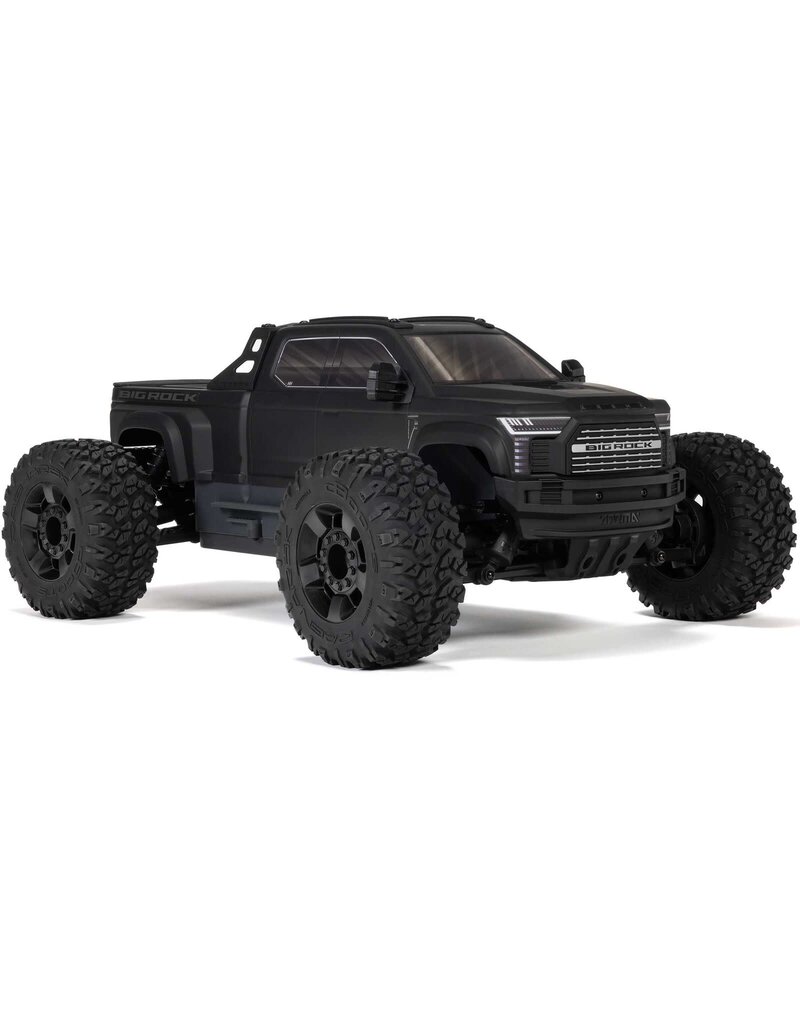 ARRMA ARA4312V4T1 1/10 BIG ROCK 4X4 223S BLX BRUSHLESS STREET TRUCK RTR WITH DSC: BLACK