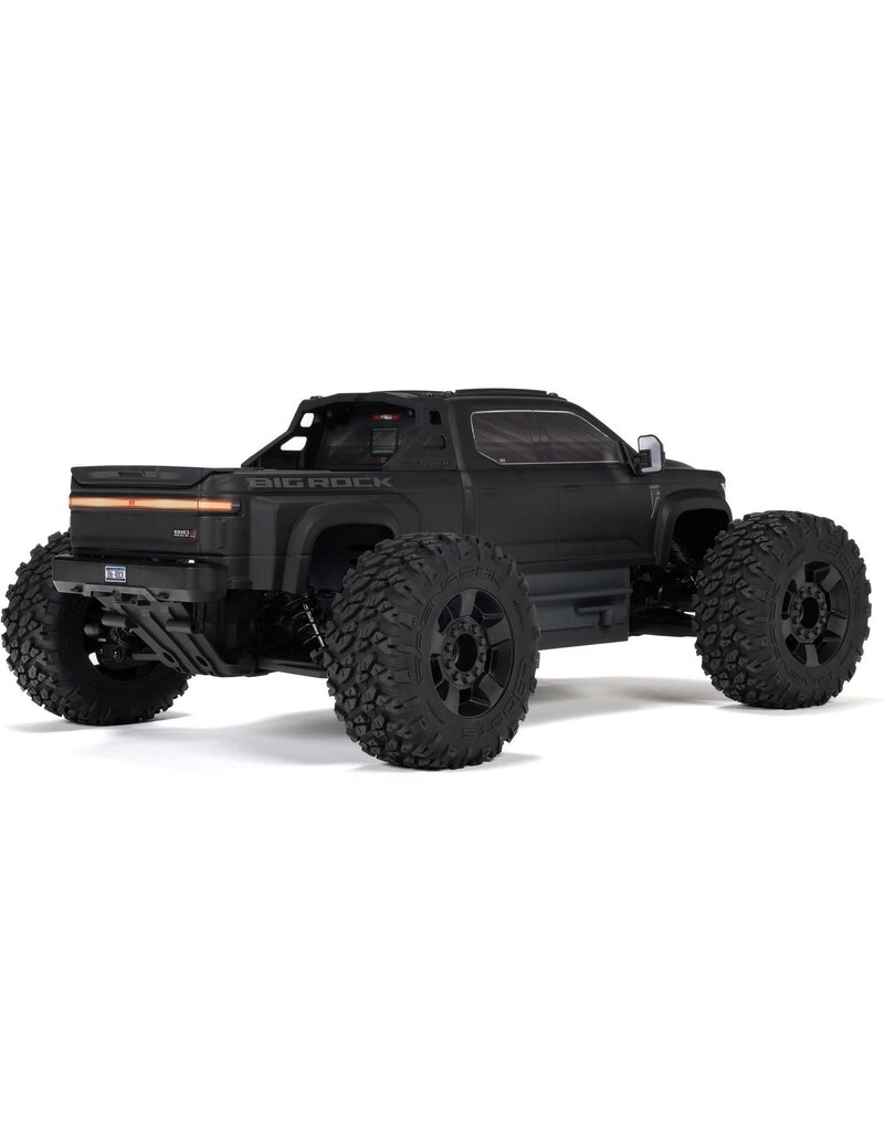 ARRMA ARA4312V4T1 1/10 BIG ROCK 4X4 223S BLX BRUSHLESS STREET TRUCK RTR WITH DSC: BLACK
