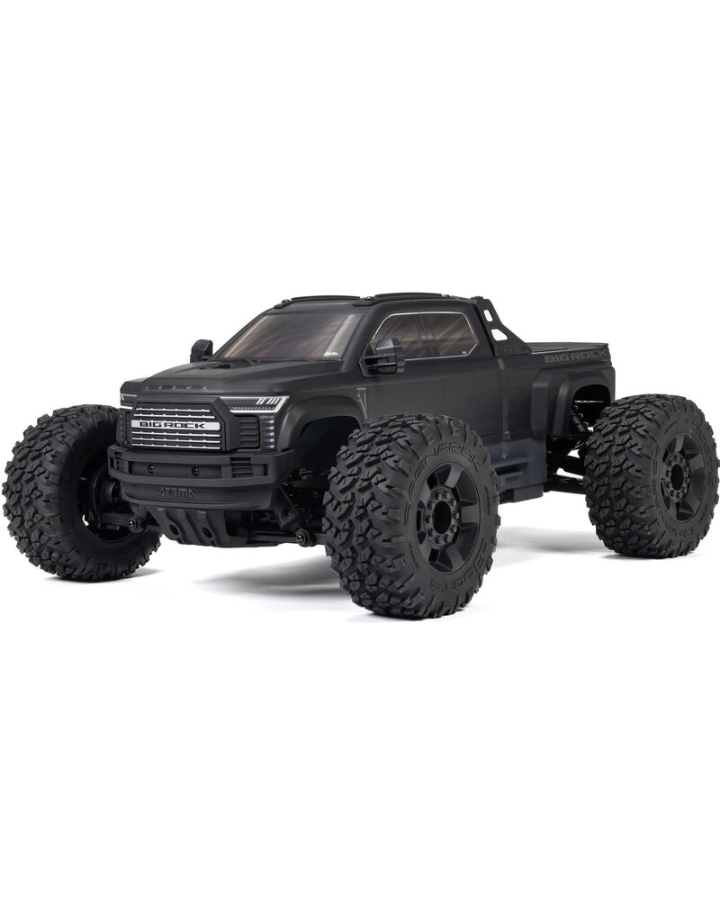 ARRMA ARA4312V4T1 1/10 BIG ROCK 4X4 223S BLX BRUSHLESS STREET TRUCK RTR WITH DSC: BLACK