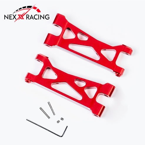 NX-461-R REAR SUSPENSION ARMS MICRO-B: RED