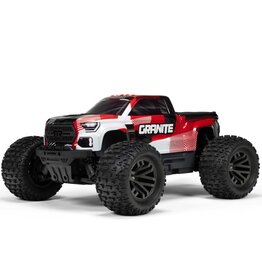 ARRMA ARA4302V4T2 1/10 GRANITE 4X4 223S BLX BRUSHLESS MONSTER TRUCK RTR WITH DSC: RED