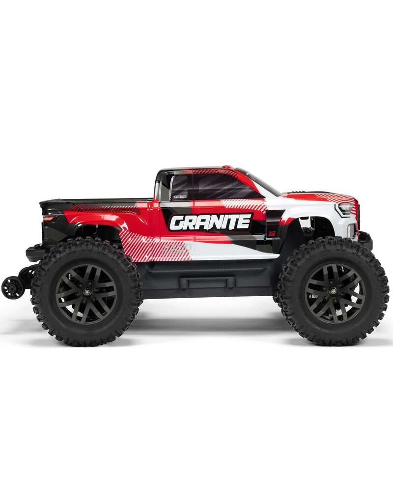 ARRMA ARA4302V4T2 1/10 GRANITE 4X4 223S BLX BRUSHLESS MONSTER TRUCK RTR WITH DSC: RED