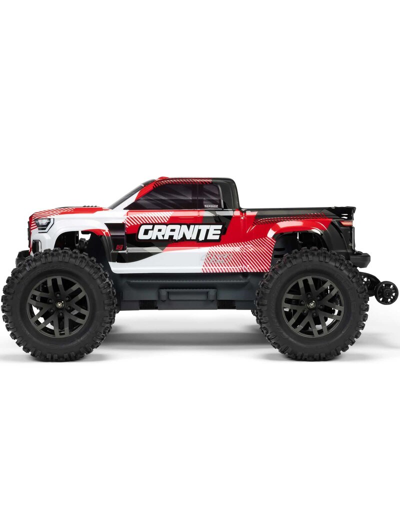 ARRMA ARA4302V4T2 1/10 GRANITE 4X4 223S BLX BRUSHLESS MONSTER TRUCK RTR WITH DSC: RED