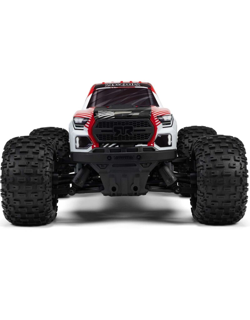 ARRMA ARA4302V4T2 1/10 GRANITE 4X4 223S BLX BRUSHLESS MONSTER TRUCK RTR WITH DSC: RED